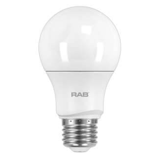 8.5 Watt - 840 Lumens 5000K - A19 LED 80 CRI - Non-Dimmable 120-277V AC RAB Lighting